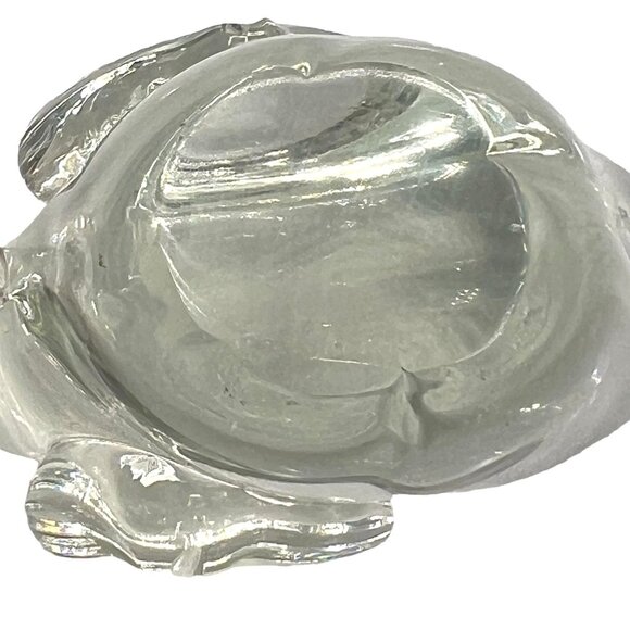 Handcrafted Clear Art Glass Elephant Figurine/Paperweight Collector Gift Rare - Picture 12 of 12